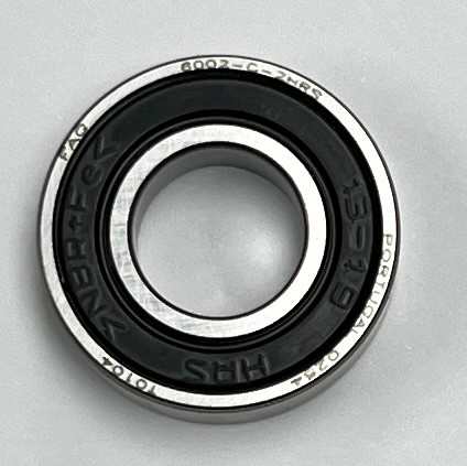 6002-2RS FAG RUBBER SEALED DEEP GROOVE BALL BEARING 15x32x9