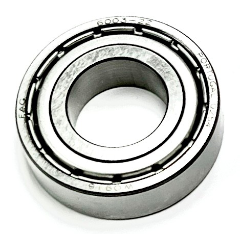 6003-2Z FAG METAL SEALED DEEP GROOVE BALL BEARING 17x35x10
